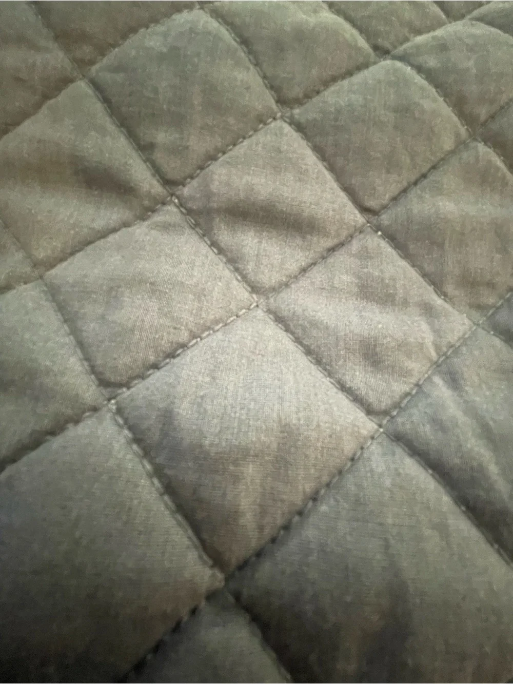 Two Blue Quilted Shams with TwoFloral-Print Shams C13